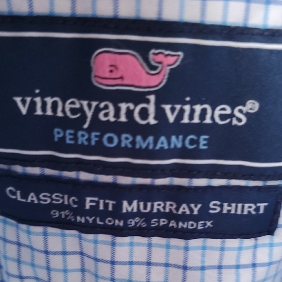 Vineyard Vines Blue MURRAY Casual Button Down Shirt - Picture 4 of 11